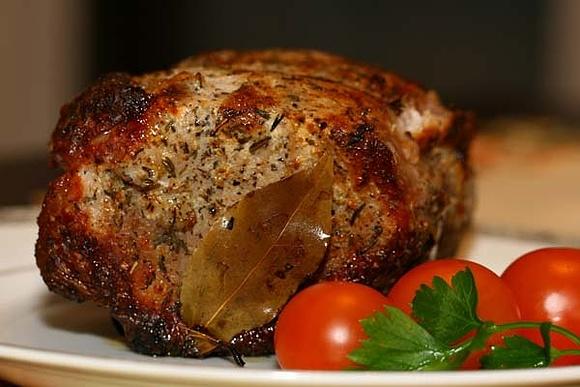 Schab pieczony