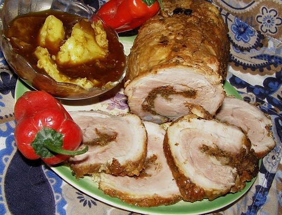 Szybkowar rolad z boczku do pieczywa
