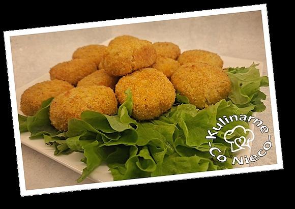 Kotleciki jajeczne z mozzarellą w kukurydzianej panierce w airfryerze
