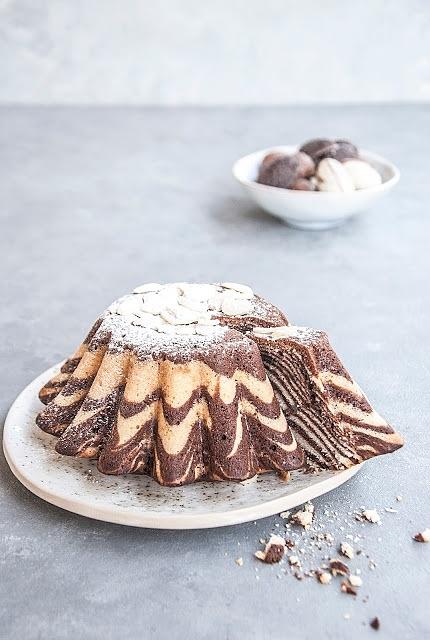 Babka marmurkowa waniliowo-czekoladowa