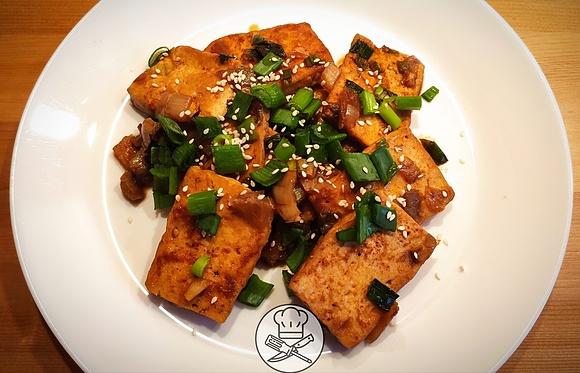 Tofu smażone po koreańsku