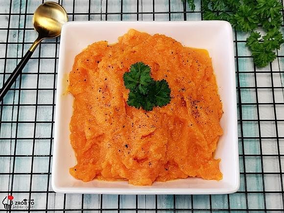 Puree z marchewki