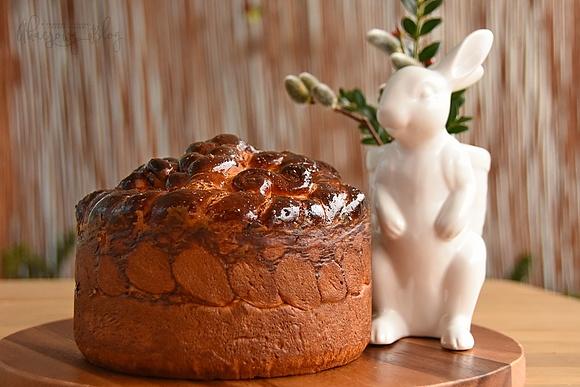 Ukraińska pascha - tradycyjne ciasto na wielkanoc