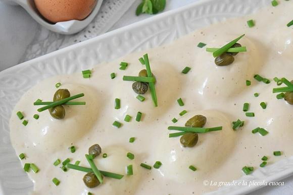 Jajka w sosie tuńczykowym salsa tonnata