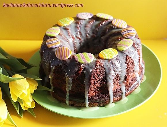 Babka kolorowa na Wielkanoc