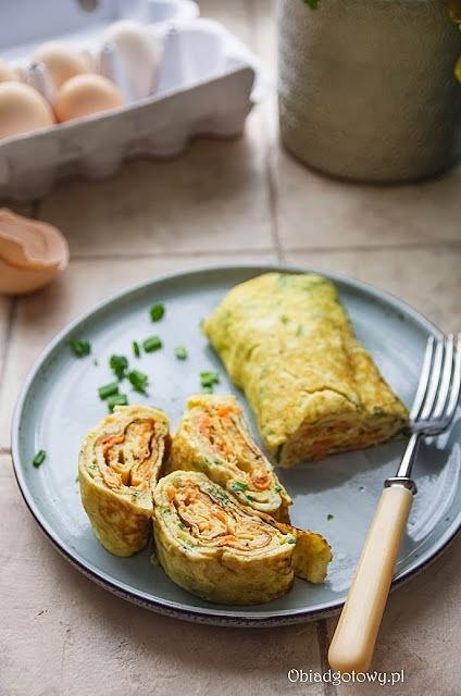 Zwijany omlet koreański