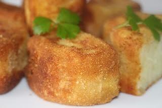 Puree ziemniaczane w waflu