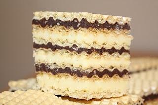 Wafle mleczno-czekoladowe