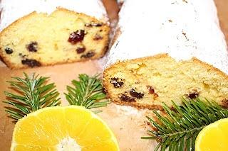 Ciasto pomarańczowo-żurawinowe