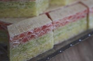 Kolorowe wafle