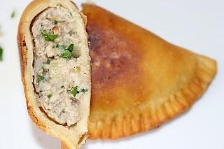 Czebureki - smażone pierogi tatarskie