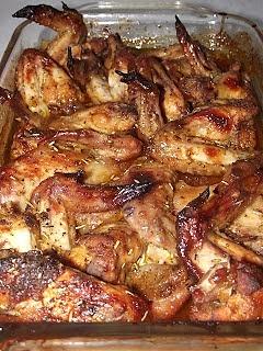 Aromatyczne pieczone skrzydełka