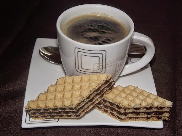 Wafle czekoladowe