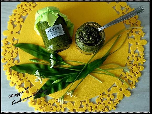 Pesto z czosnku niedźwiedziego