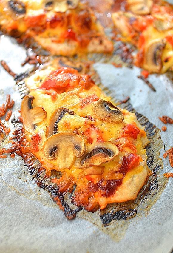 Filety z kurczaka a'la pizza