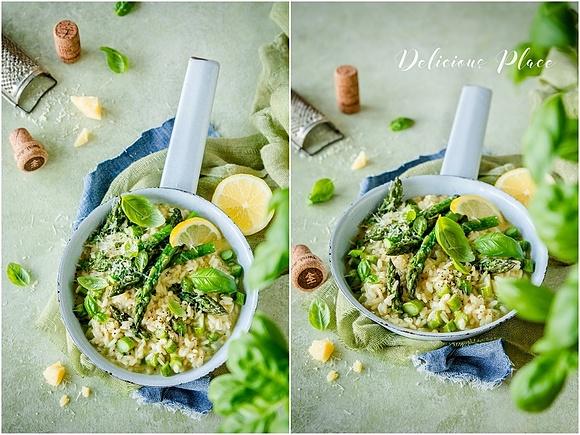Risotto ze szparagami