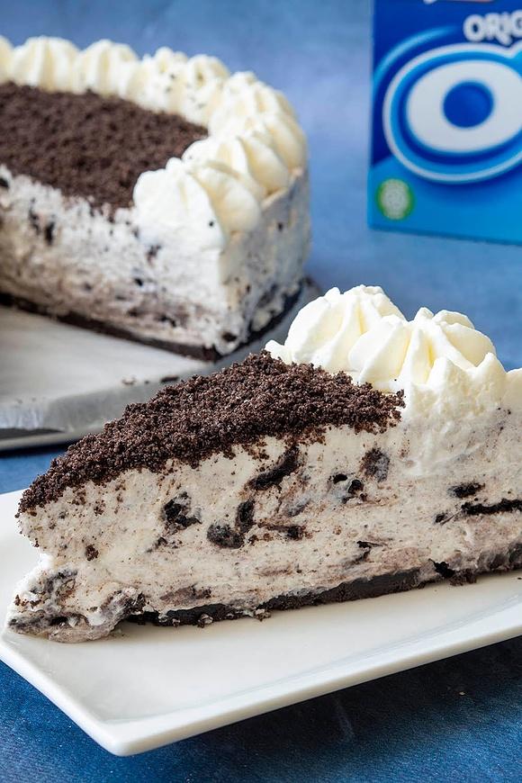 Sernik Oreo bez pieczenia na upały