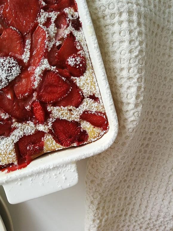 Clafoutis z truskawkami