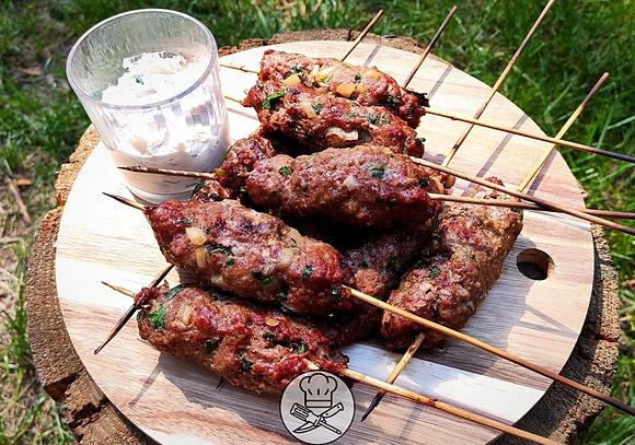 Shish kebab z grilla