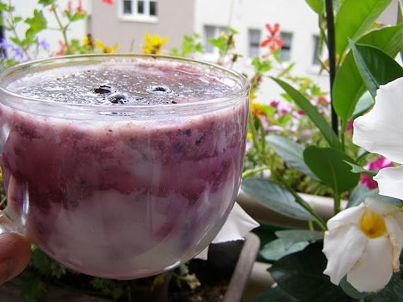 Kasza manna z borówką amerykańską na deser