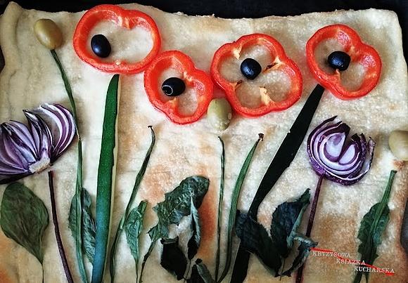 Garden focaccia