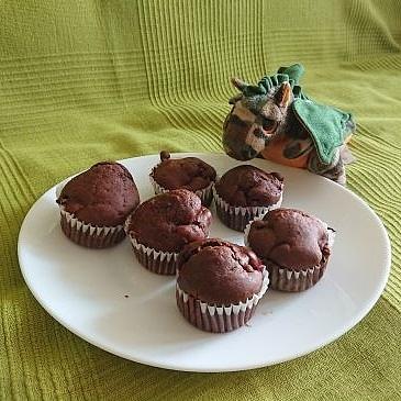 Muffinki z wiśniami - szybki deser dla niespodziewanych gości