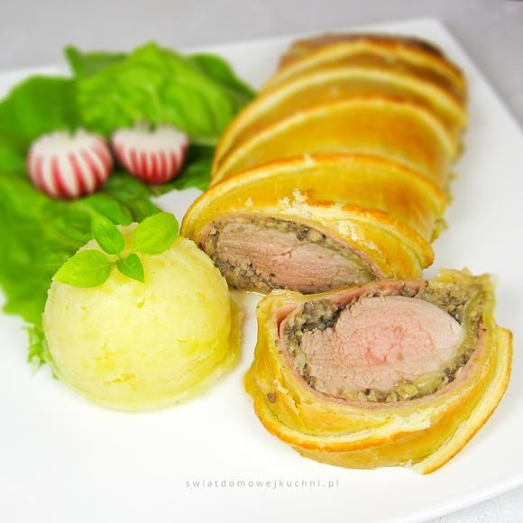 Polędwiczka wieprzowa a'la Wellington