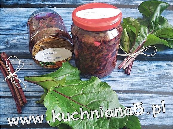Botwina na zimę w słoikach