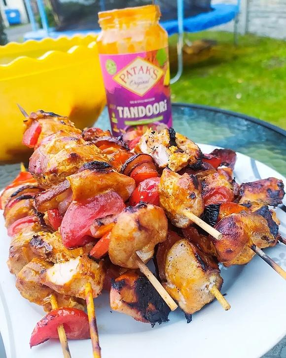 Szaszłyki z kurczakiem tandoori - kruche i pyszne