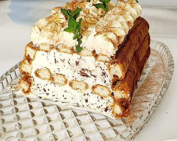 Lody tiramisu bez jajek