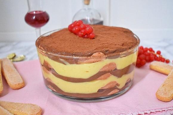 Włoski deser Zuppa inglese – tradycyjny włoski deser bez pieczenia