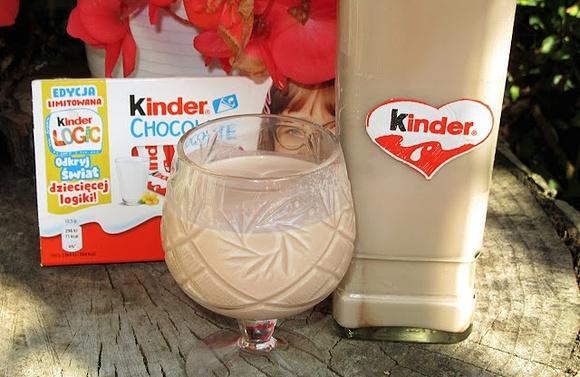 Pyszny likier z czekoladek Kinder z 3 składników