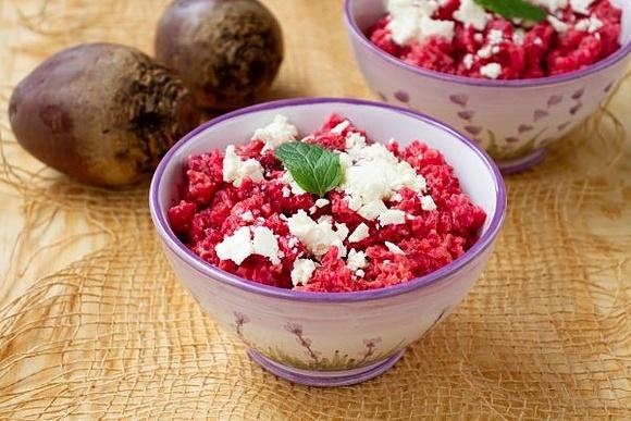Risotto z buraczkami