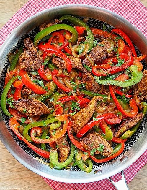 Fajitas z kurczakiem