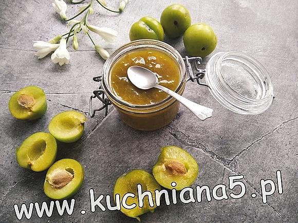 Dżem z żółtych śliwek