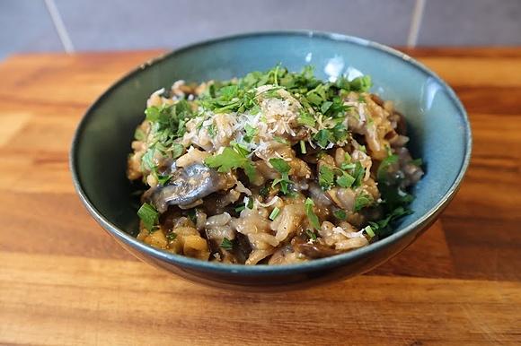 Risotto z grzybami leśnymi