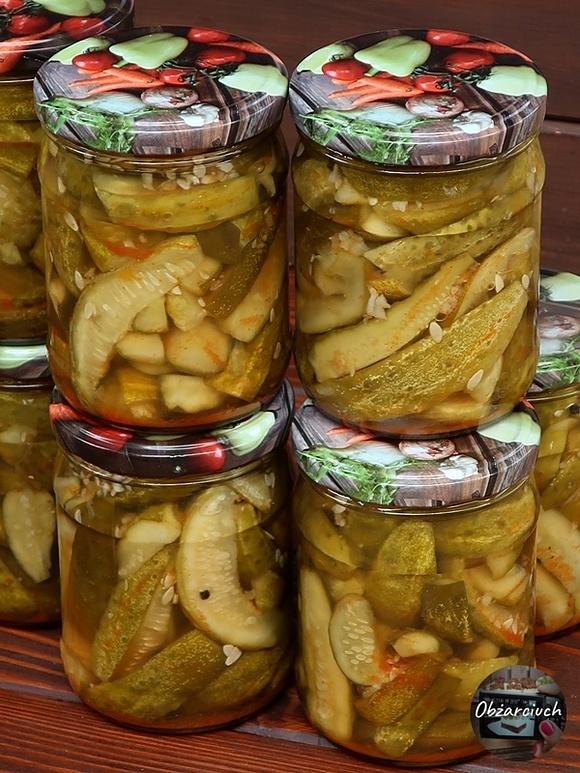 Krokodylki ogórki do wódeczki przetwory na zimę