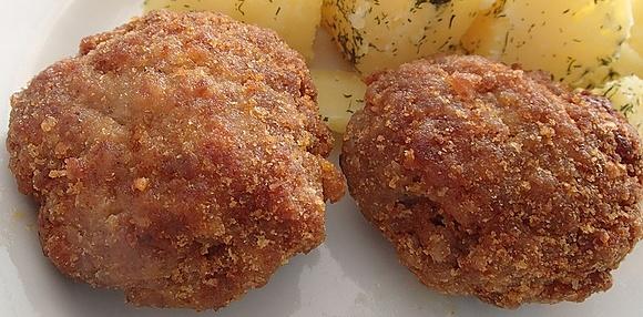 Klasyczne kotlety mielone z mięsa wieprzowo-wołowego
