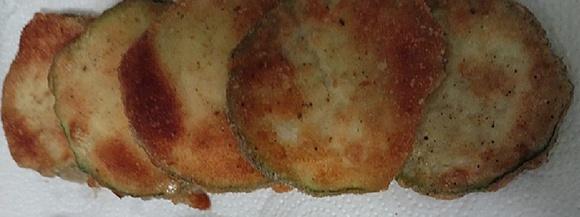 Panierowana smażona cukinia a'la schabowy