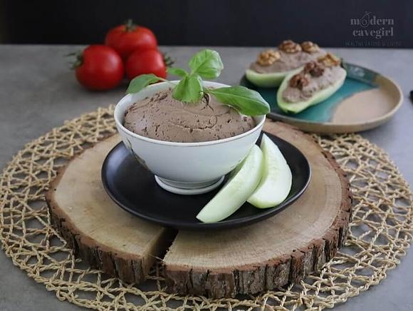 Keto pâté z wątróbki do smarowania paleo low carb
