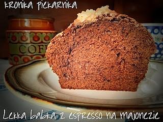 Lekka babka z espresso na majonezie