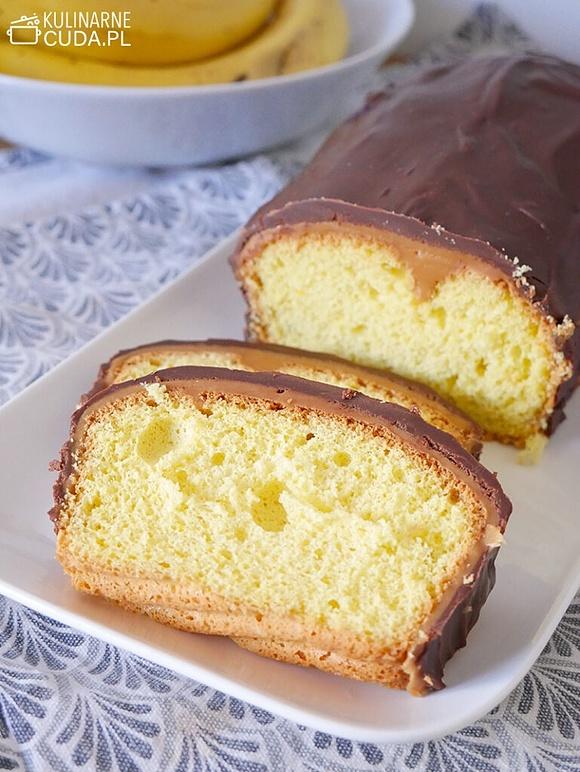 Babka z polewą karmelowo-czekoladową