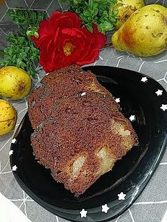 Ciasto z gruszkami salceson