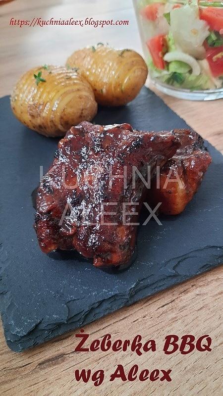 Żeberka bbq wg Aleex