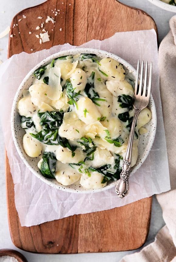 Gnocchi ze szpinakiem