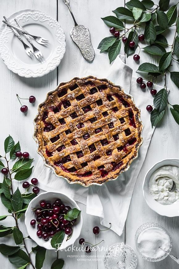 Placek wiśniowy – cherry pie