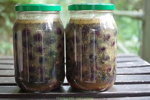 Fermentowane winogrona na przystawkę