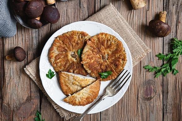 Kanie smażone w panierce na obiad