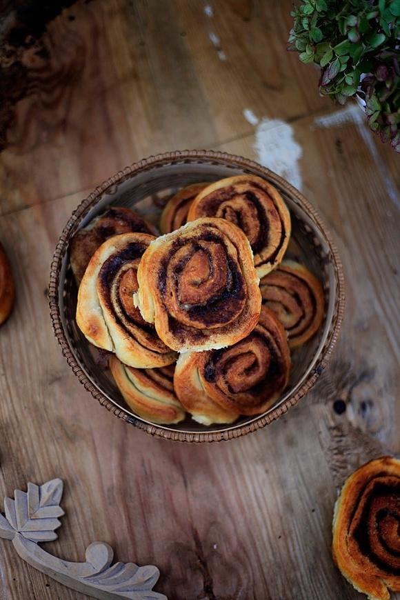 Bułeczki cynamonowe na ksylitolu – cinnamon rolls bez cukru