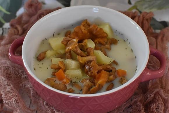 Zupa z Kurkami